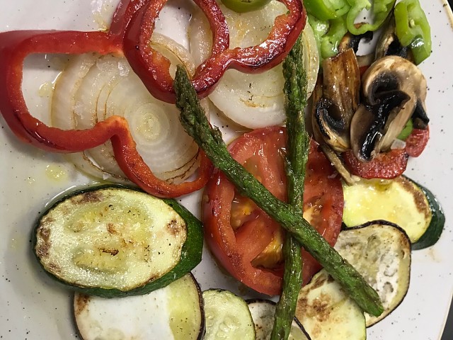 Grilled vegetables