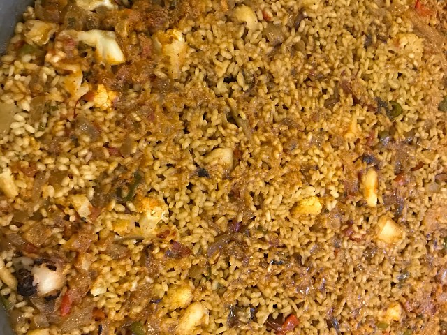 Fischpaella