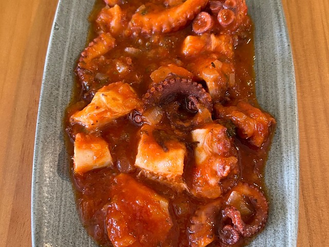 Pulpo guisado